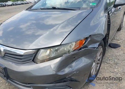 2012 Honda Civic Ex из США, поврежденный, VIN 19XFB2F80CE108417